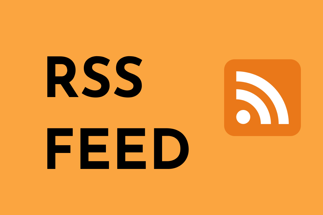 RSS Feed title with RSS icon