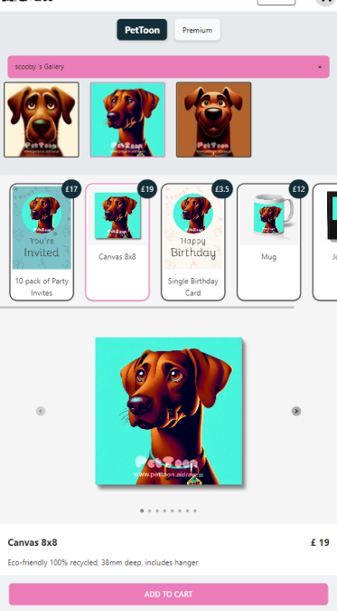 AI Draw customization gallery AI-Draw gallery mobile